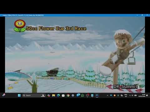 Cooking on mario kart wii