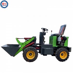 [Hot Item] 400kg Battery Electric Wheel Loader for Garden Construction