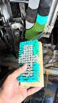 Carpet Cleaning & Washing Brush Manufacturing Process | Inside Industrial Production Factory