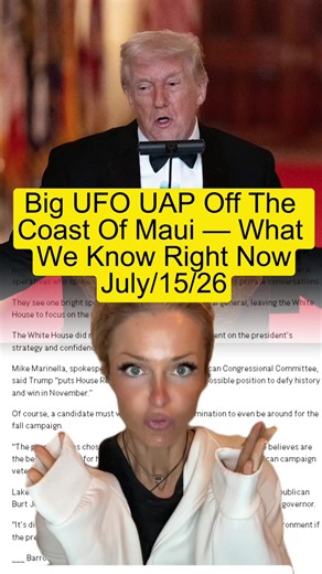 Big UFO UAP Off The Coast Of Maui — What We Know Right Now #Alien #UFO #UAP #Maui #ViralVideo