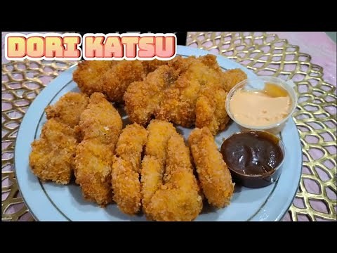 DORI KATSU...RESEP FILLET IKAN DORI GORENG TEPUNG YANG GARING TAPI LEMBUT DALAMNYA