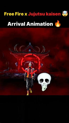 🤯 Upcoming Arrival Animation 🥶Of Jujutsu Kaisen Collab #shorts#freefire#update#ffmax#jjk#viral#anime