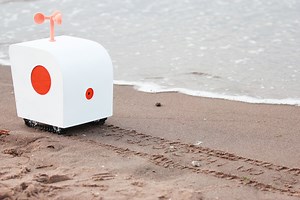 Watch This Adorable Robot Write Poems on the Beach
