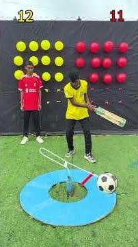 Who will claim victory in bat & football spinning challenge ?
