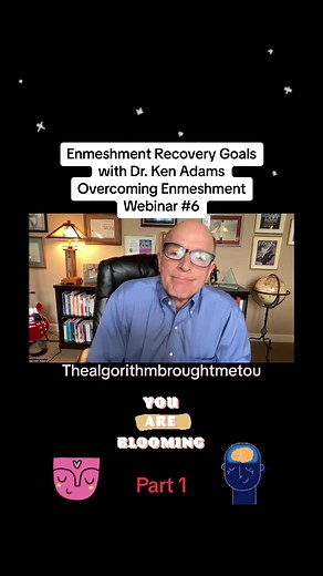 Dr. Ken Adams webinar on his youtube channel titled: OE Webinar #6: Enmeshment Recovery Goals with Dr. Ken Adams. Highly recommend his work on his website www. Overcoming enmeshment. com and his wonderful books on EMOTIONAL INCEST-