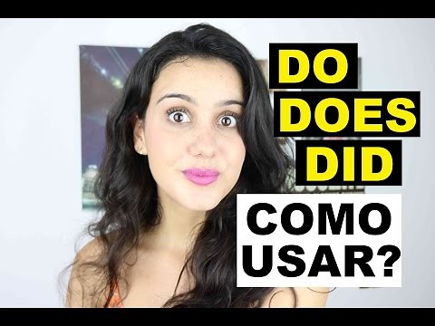 How to use do, does, and did