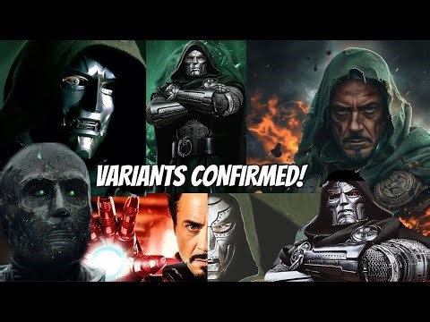 How many is TOO many? MULTIPLE VARIANTS OF DOCTOR DOOM CONFIRMED for AVENGERS DOOMSDAY!