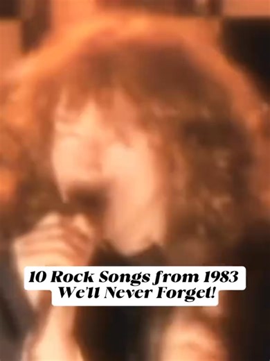34K views · 963 reactions | 10 Rock Songs from 1983 We'll Never Forget!#actors#longervideos#musica | Domi Story | Facebook