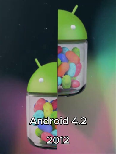 Todas las versiones de Android Edit #teléfonosandroid #nostalgia #tecnología