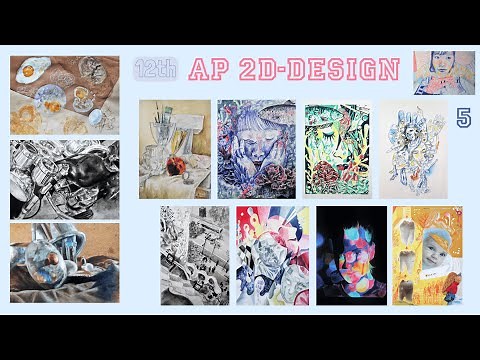 [12th grade] AP 2D Art and Design Portfolio (Score 5)