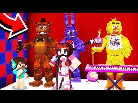 AT FIRST THEY WERE POOR ‼️ But In The Middle Of The Night They Turned Into HORROR ‼️ FNAF Minecraft