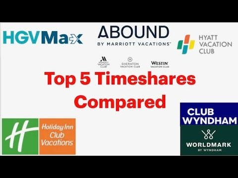 Top 5 Timeshares Compared... Timeshare Traveler Episode 331