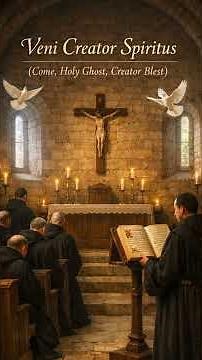 Veni Creator Spiritus – Come, Holy Ghost, Creator Blest | Gregorian Chant #pentecost #holyspirit