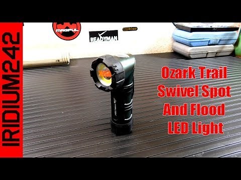 Ozark Trail Swivel Spot And Flood LED Light