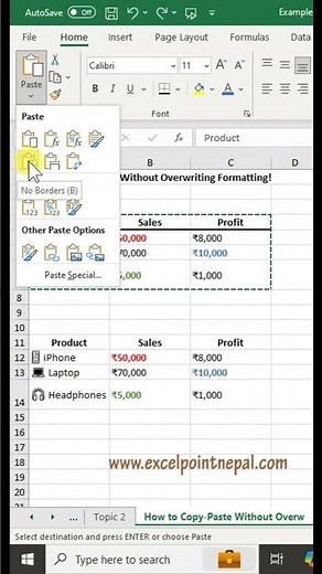 How to Copy Paste Without Overwriting Formatting!