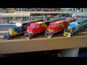 AWVR Unstoppable Movie/Film Re-creating The Chase Scene + True Story Of Crazy Eights. Hornby Triang.