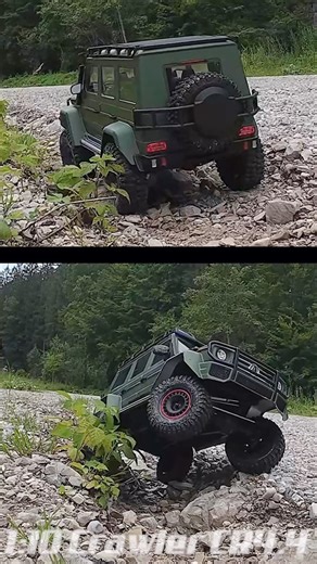 Absima 1/10 CR4.4 „WOLF“ The completely redesigned tub-like chassis offers many advantages! All electronic components are easily accessible, which is crucial given the amount of technology packed in! Thanks to the extremely low „LCG“ chassis and matching gearbox, the center of gravity is lowered, which is particularly helpful for high-body concepts like our WOLF. The battery box is centrally located and can be perfectly adapted to all 2-3S LiPo and 6-7 cell NiMH batteries thanks to its Velcro fa