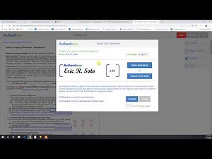 How to Complete Sellers Disclosure with Authentisign