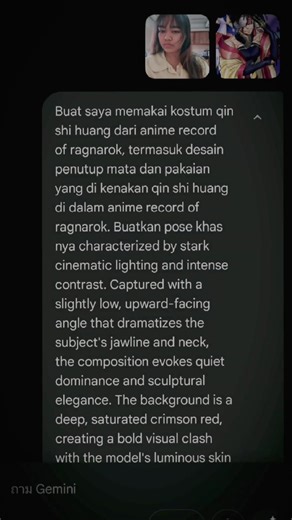 Membuat Kostum Qin Shi Huang dari Anime Record of Ragnarok