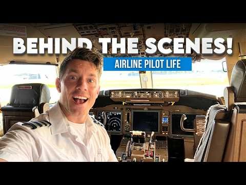 Exclusive Behind the Scenes Flying + My Monthly Schedule as an Airline Pilot