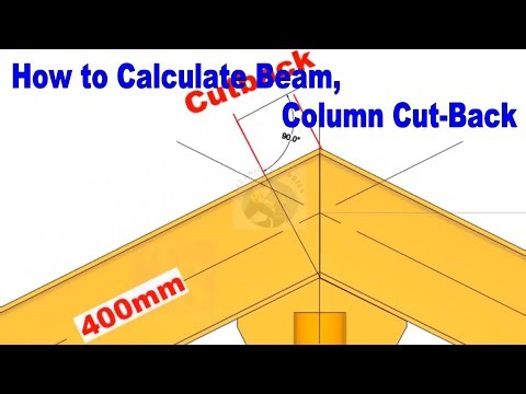 Structural Fabrication Basics: Beam & Column Notch Cutback Marking and Calculation Made Easy