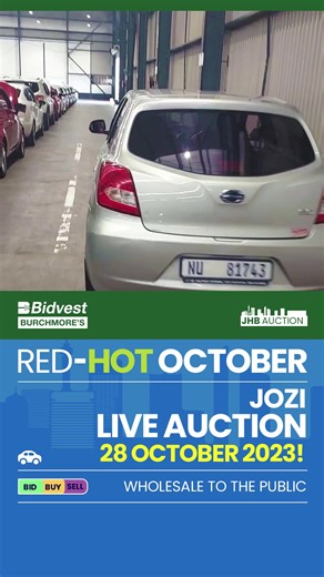 Wholesale Vehicle Auction at Burchmores Johannesburg