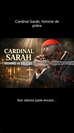Cardinal Sarah, homme de prière - Son silence parle encore