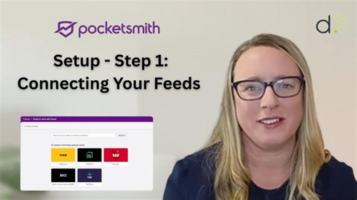PocketSmith Setup - Step 1: Connecting Your Feeds | PocketSmith
