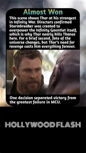 Thor Almost Won! 😱 | Biggest Mistake in Avengers: Infinity War