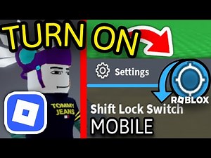 How To Get SHIFT LOCK On Roblox MOBILE! *Any Game*