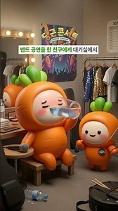 밴드 공연을 한 친구에게 하는 말!