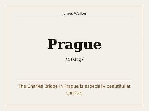 How to say Prague? [Pronunciation with examples]
