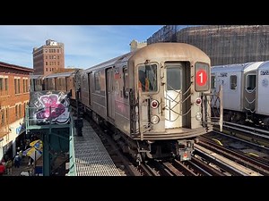 IRT White Plains Rd Line: (1) (2) (3) (5) Trains with Work Train @ Simpson Street (R62, R62A, R142)