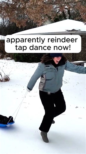 Tap dancing reindeer!
