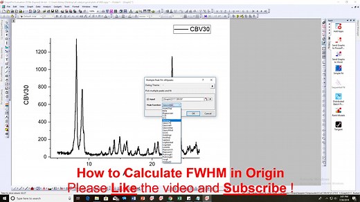 从入门到专家！XRD、CV、XPS、FTIR、UV，Raman、TGA、DSC Origin数据分析大全