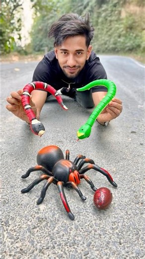 Red green Snake VS Remotee Wala Spider Unboxing 🔥