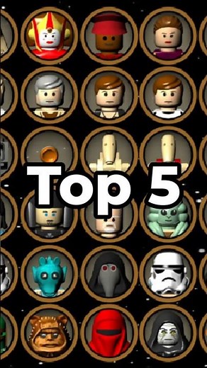 Top 5 Characters In Lego Star Wars