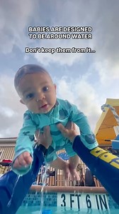 Babies are designed to be in and around water from day one. I mean think about it They live and grow in it for 9 months! If you want your child to excel in the water then make the water part of their atmosphere. #swimlessons #babies #babyswim #infantswim #forparents #swimcoach | Superhero Swim Academy