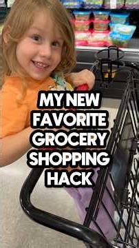 Is it a mistake to give her a scanner? 😂 I may regret this… #groceryhaul #momlife #groceryshopping