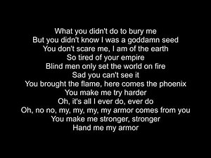 Armor- Sara Bareilles Lyrics