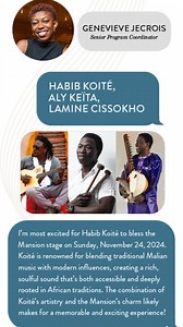 You heard it here first! Get excited for these shows handpicked by our staff! ️ - Genevieve Jecrois - Mykell Mitchell - Jordan Wiseman - Imelda Tecson - Jewel T. Scott | Strathmore | Facebook