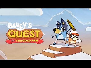 Bluey's Quest for the Gold Pen - Full Game Walkthrough