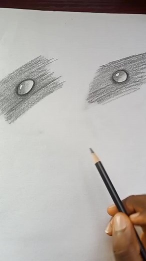 Easy Water Drop Drawing Tutorial | Pencil Art Step-by-Step