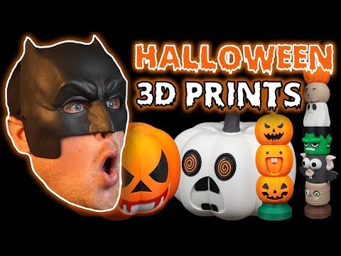 We 3D Printed MASSIVE Halloween Decorations (and They Actually Work)