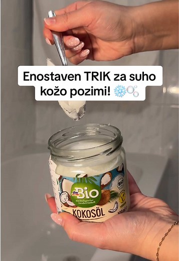 Stisni follow za še več uporabnih zimskih trikov! 👀❄️ #dmslovenija #zima #nega #tiktokslovenia #slotiktok