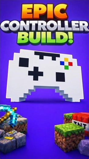 Can YOU Build This Epic Controller? 🎮🔥 #minecraft