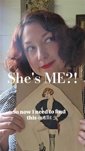 This vintage pinup...is ME?!?!
