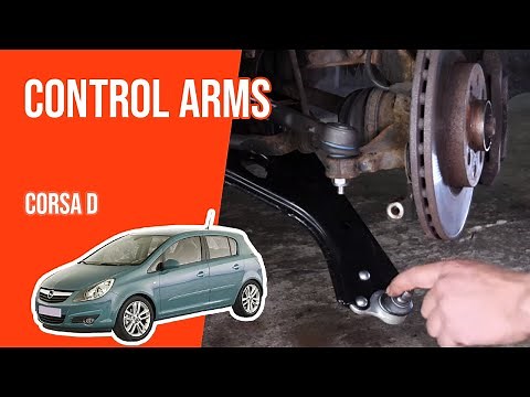How to replace the control arms Corsa D 🚗