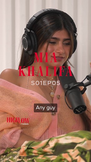 The one and only @miakhalifa is on High Low w/ Emrata today. We talk sex work, shame, body image, witchcraft, and control. Stream wherever you get your podcasts.