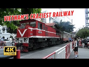 The Most Beautiful Train Rides in Vietnam Ep. 23 : Loud, Crowded, Unbelievable Railway in Vietnam 4K